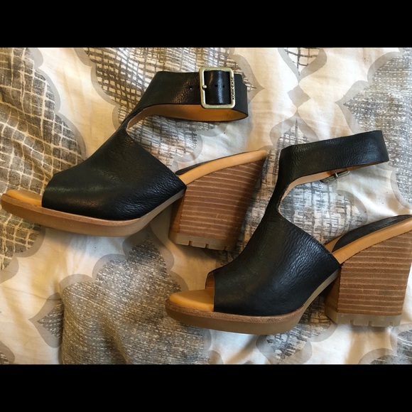 Kork-Ease Shoes - Kork-Ease black peep toe bootie